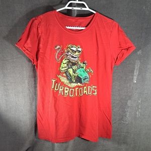 Lootcrate Battletoads Turbotoads Red Graphic Tee VG XL Lootwear